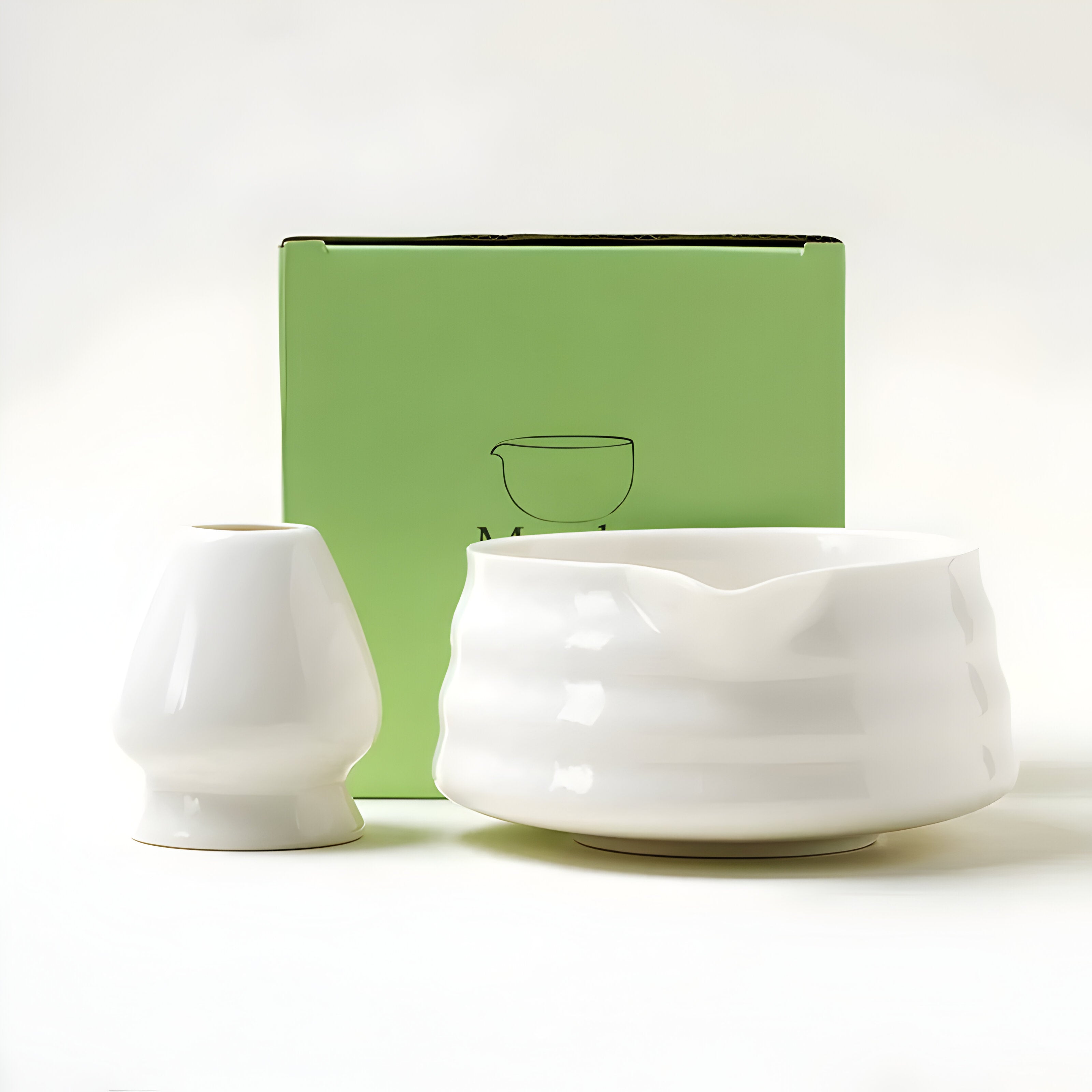 Maliben | Matcha Ceramic Set – Traditional Japanese Tea Set For Relaxing & Mindful Moments
