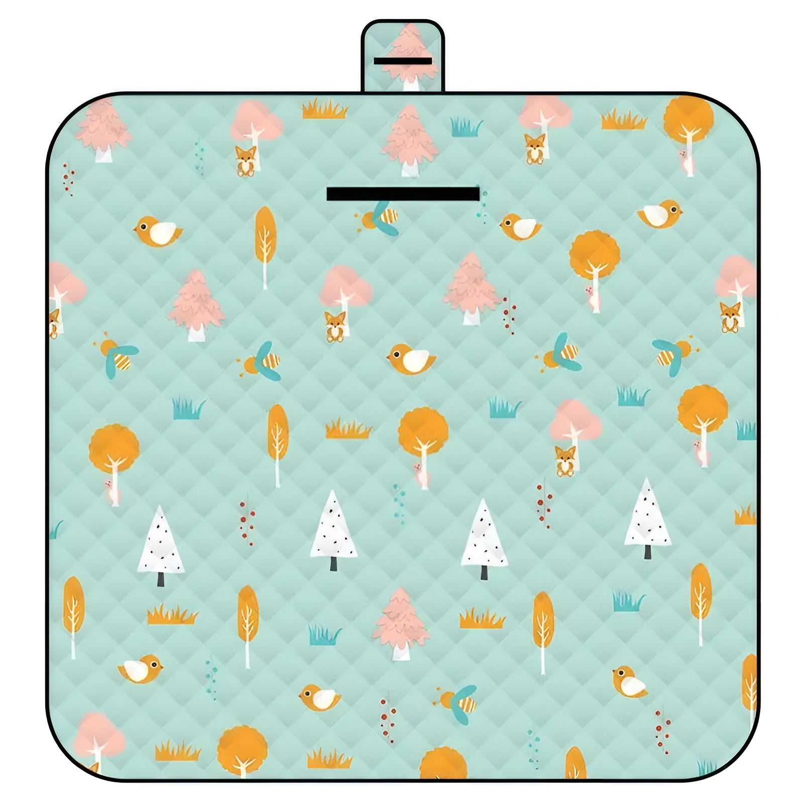 Maliben | Foldable Baby Playmat Wanderlino | Padded & Water-Resistant | For Outdoor & Home | Incl. Carry Bag