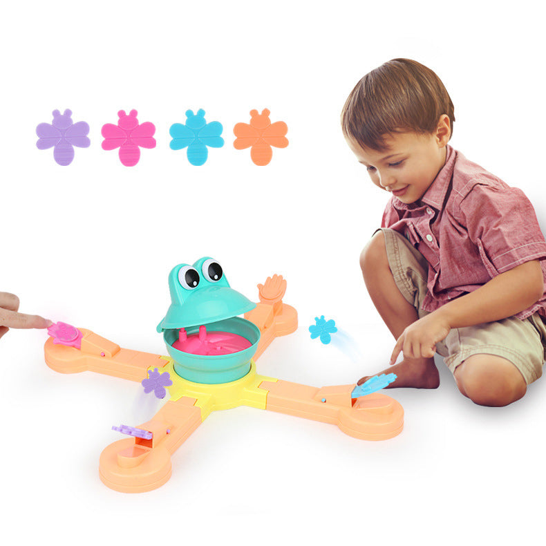 Maliben | Frog Catapult - Shoot The InSects Into The Frog’s Mouth - Family Game