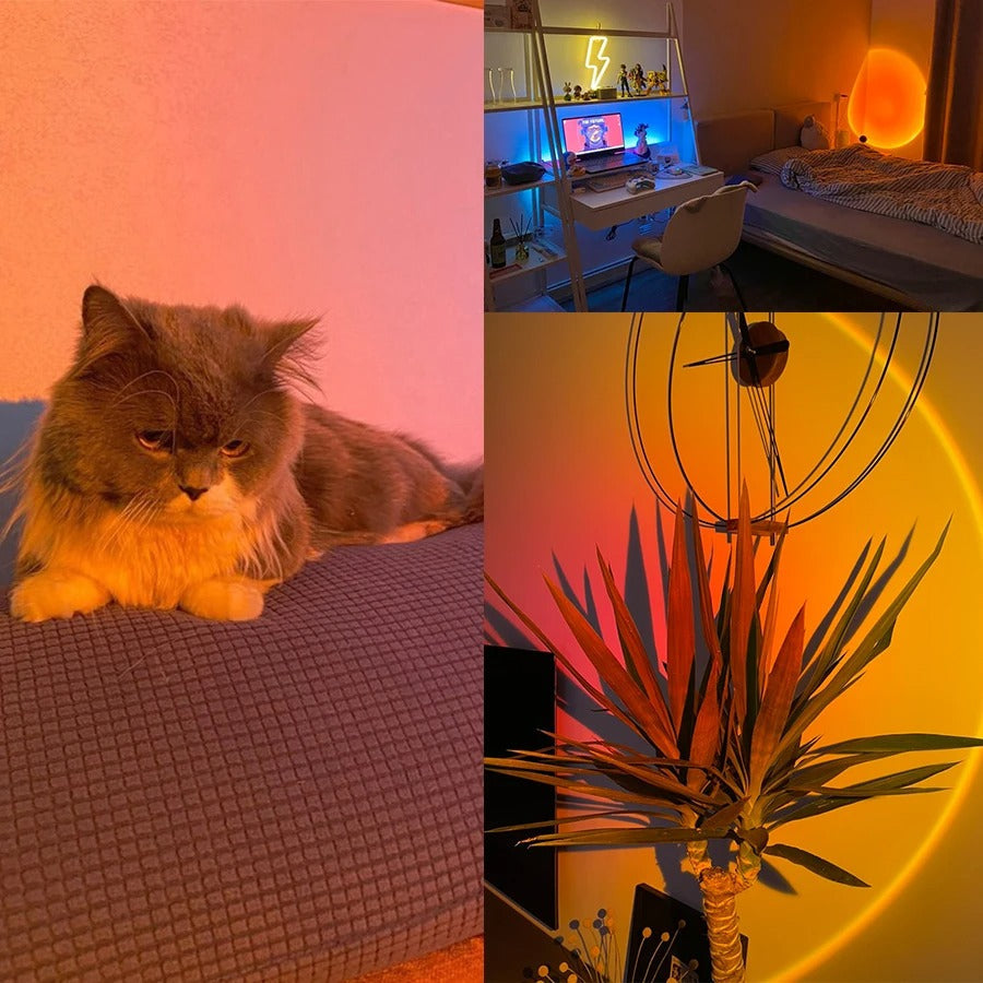 Maliben | Led Sunset Projector – Magical Light For Relaxation And Atmosphere