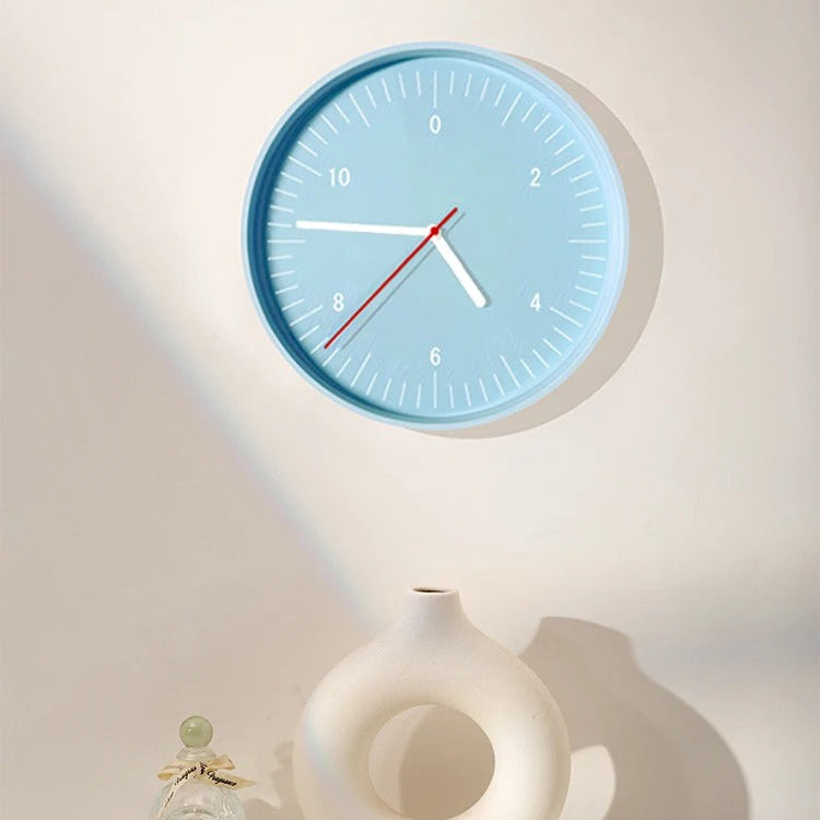 Maliben | Zadie Round Wall Clock Colorful Modern Abs Wall Decor