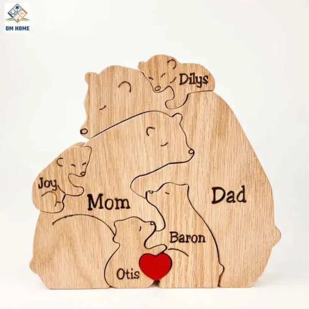 Maliben | Handcrafted Personalised Bear Family
