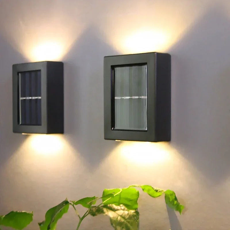 Maliben | Solarglow Luxe Solar Wall Lamps – Wireless, Stylish & Ready For Sultry Evenings