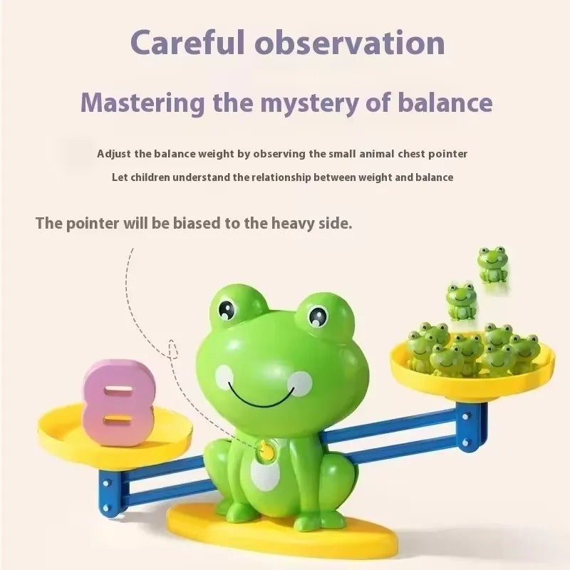 Maliben | Fun & Educational Frog Balance Math Toy
