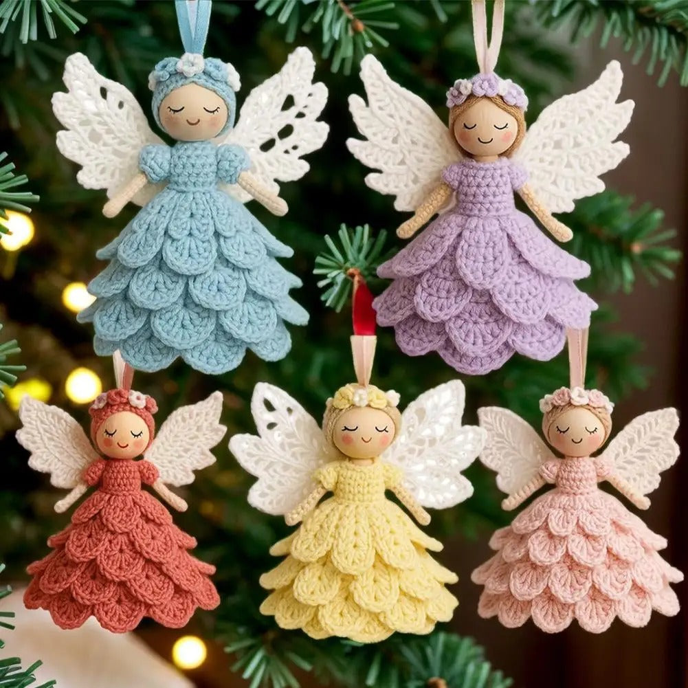 Maliben DIY Crochet Angel Kit — Beginner-Friendly Ornament Craft