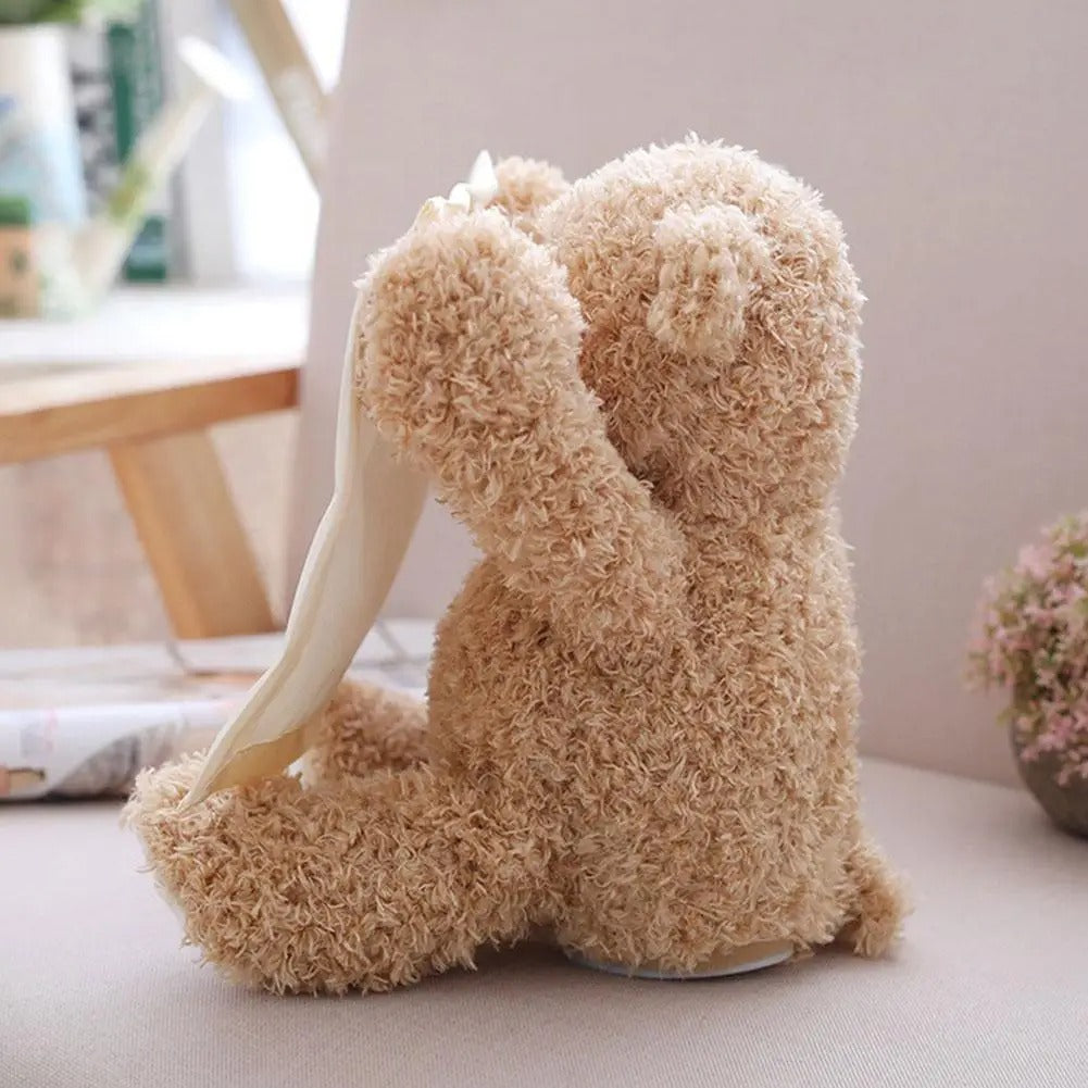 Maliben | Peek-A-Boo-Teddy - Interactive Plush Toy