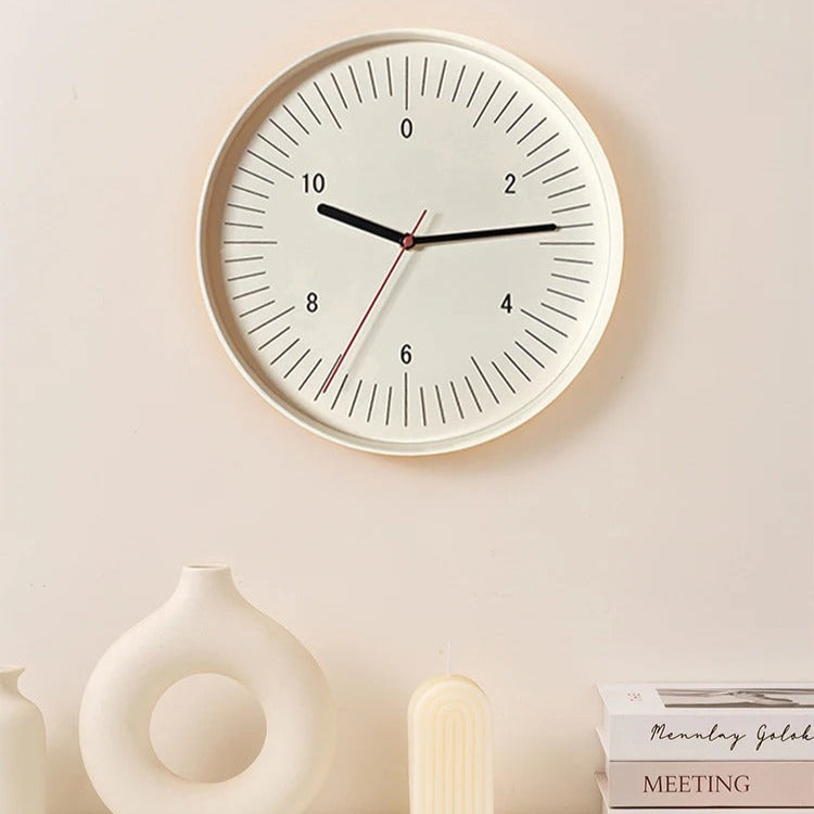 Maliben | Zadie Round Wall Clock Colorful Modern Abs Wall Decor