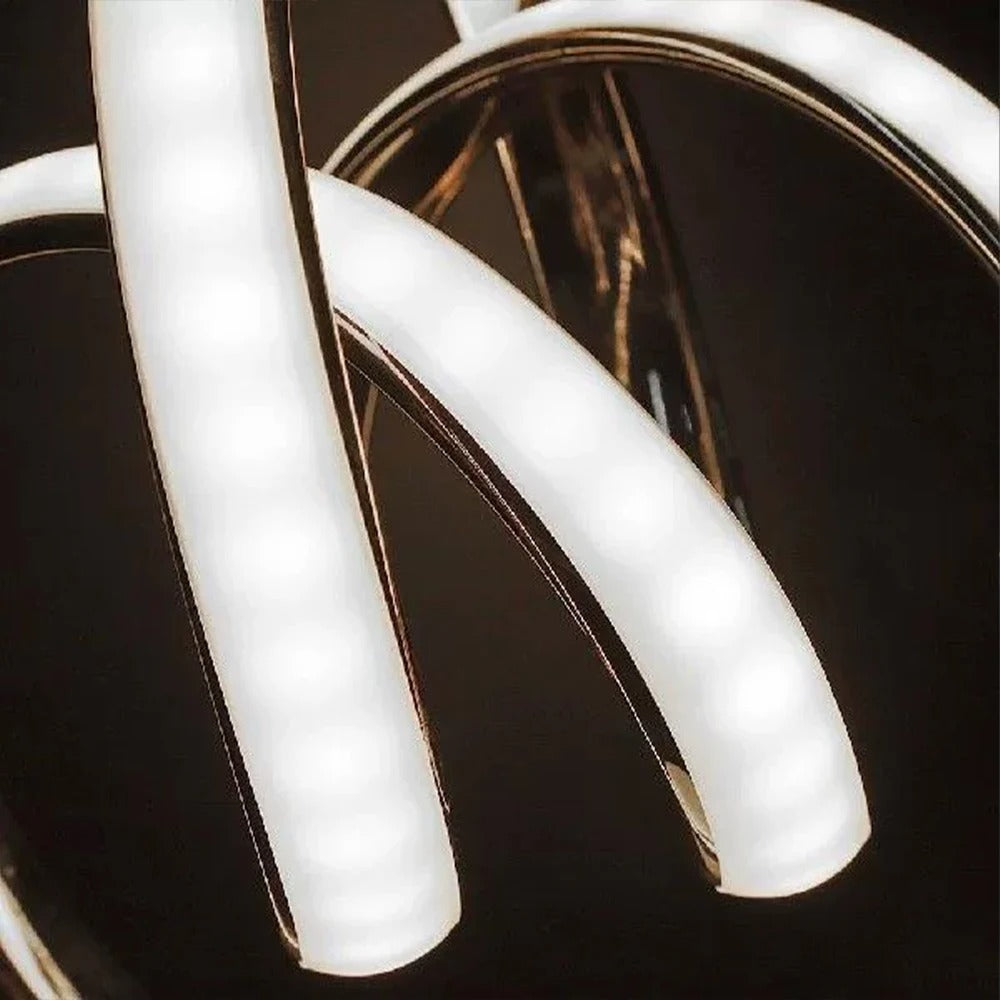 Maliben | Luminare - Modern Led Table Lamp With Curved Design And Usb Connection