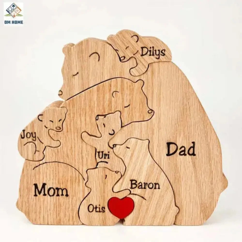 Maliben | Handcrafted Personalised Bear Family