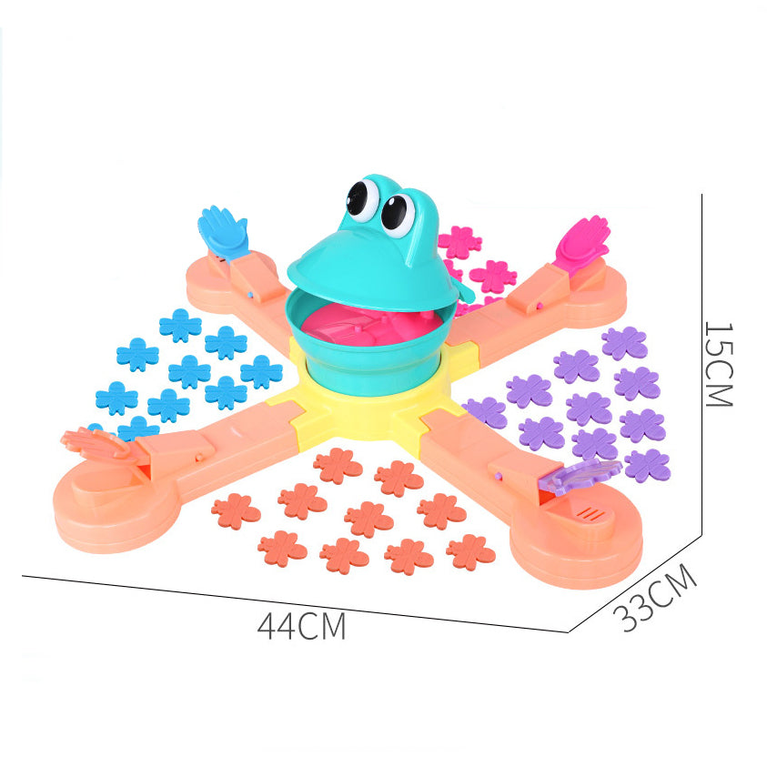 Maliben | Frog Catapult - Shoot The InSects Into The Frog’s Mouth - Family Game