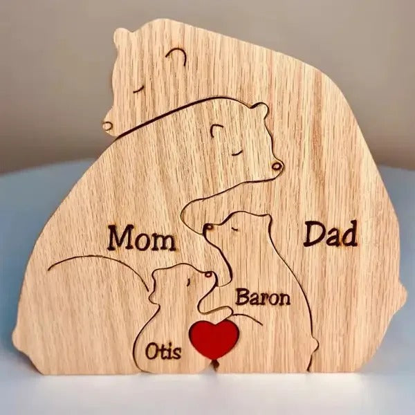 Maliben | Handcrafted Personalised Bear Family