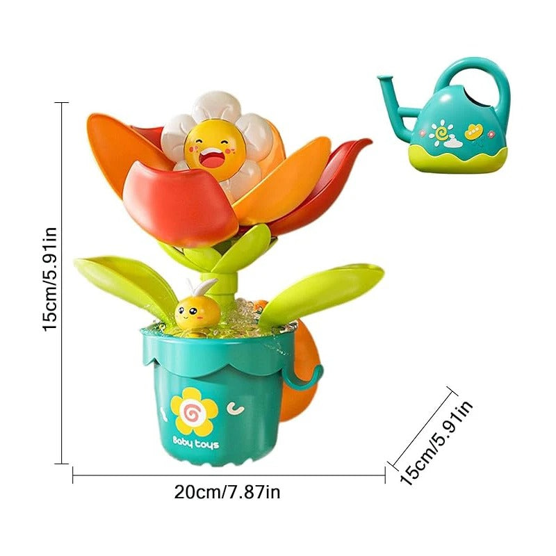 Maliben | Flower Fun Bath Toy With Watering Can!