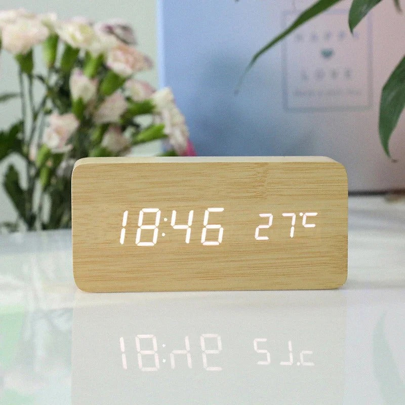 Maliben | Minimalistic LED Watch | Wood