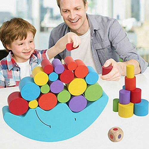 Maliben | Colorful Stacking Toy – Educational Toy For Children With Colors And Shapes