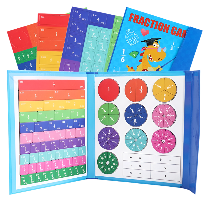 Maliben | Mathrainbow | Make Math Fun And Visual – Educational Fraction Game For Children