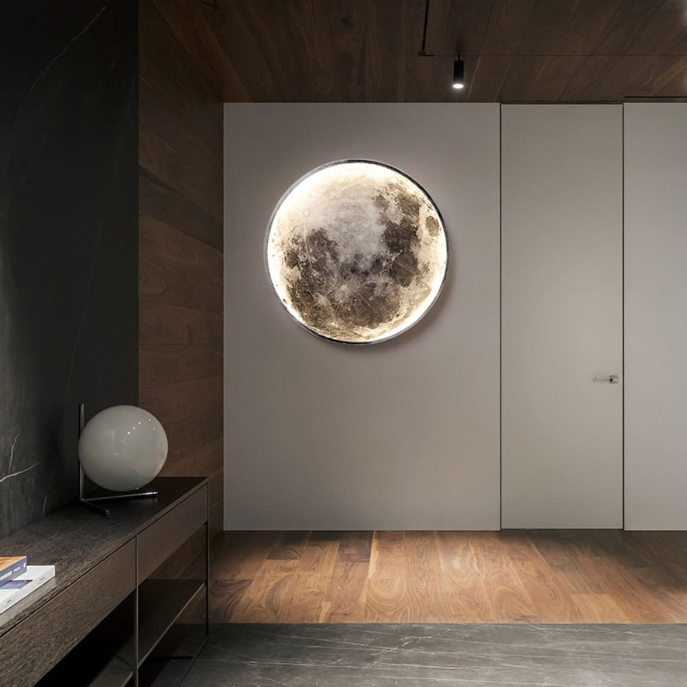 Maliben | 3d Led Moon Or Earth Ceiling Or Wall Light
