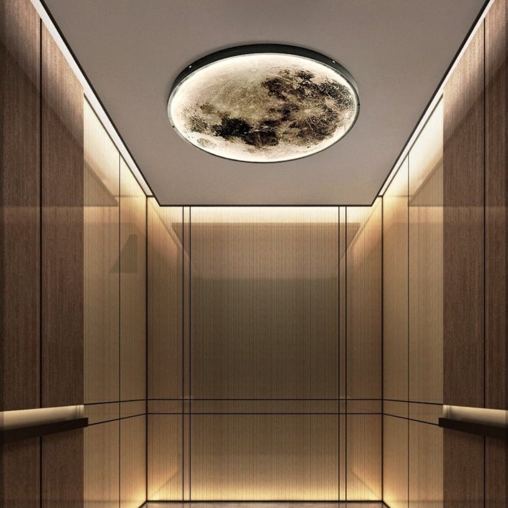 Maliben | 3d Led Moon Or Earth Ceiling Or Wall Light