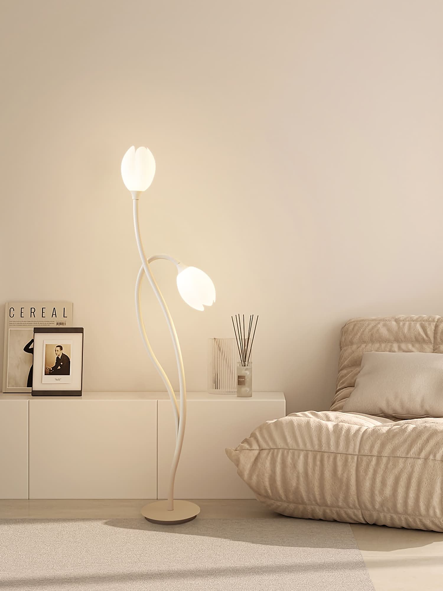 Maliben Modern Flower Floor Lamp with G9 Socket