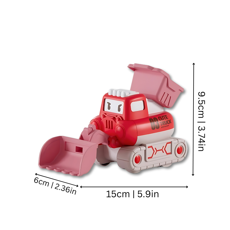 Maliben | Toy Construction Vehicle Set For Kids