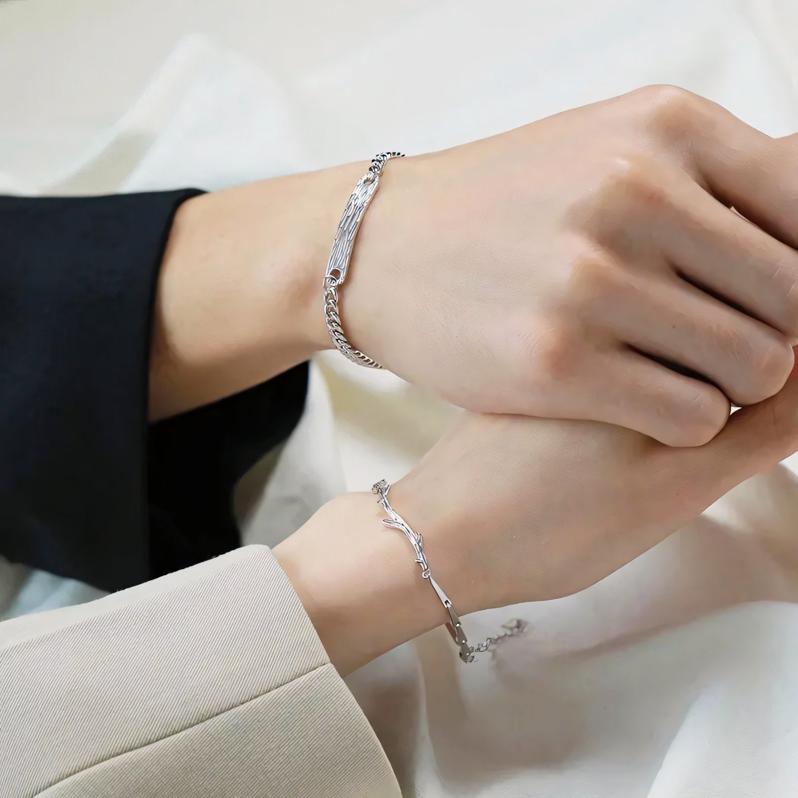 Maliben | Matching Rooted Love Bracelets