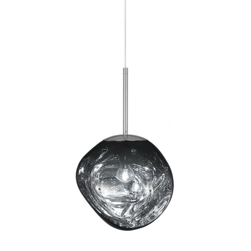 Maliben | Artistic Hanging Lamp Of Melted Glass Modern And Elegant Lighting For Interior
