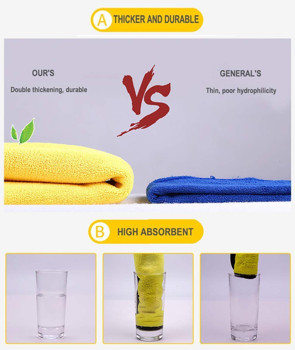 Maliben | Microfiber Car Towel