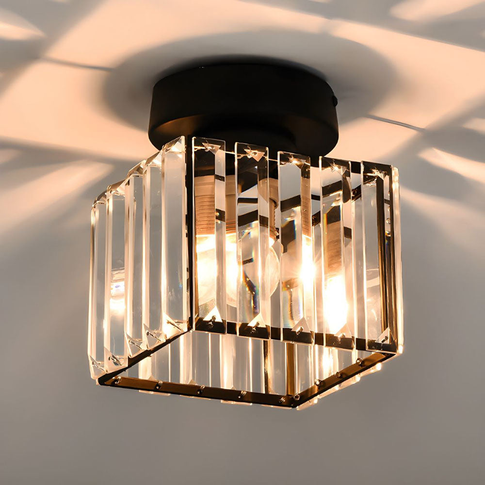 Maliben | Modern Crystal Ceiling Light - Crystalglow
