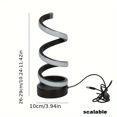 Maliben | Modern S-Shaped Desk Lamp - Flexiglow