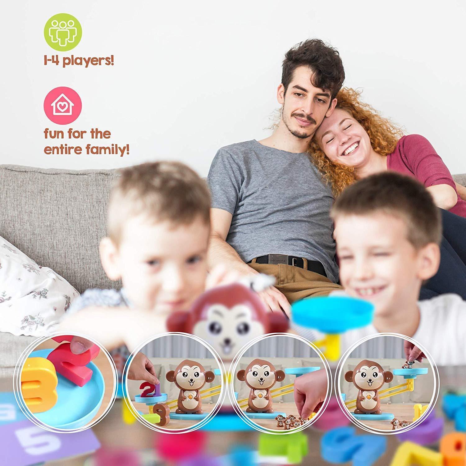 Maliben | Monkey Balance Math Game