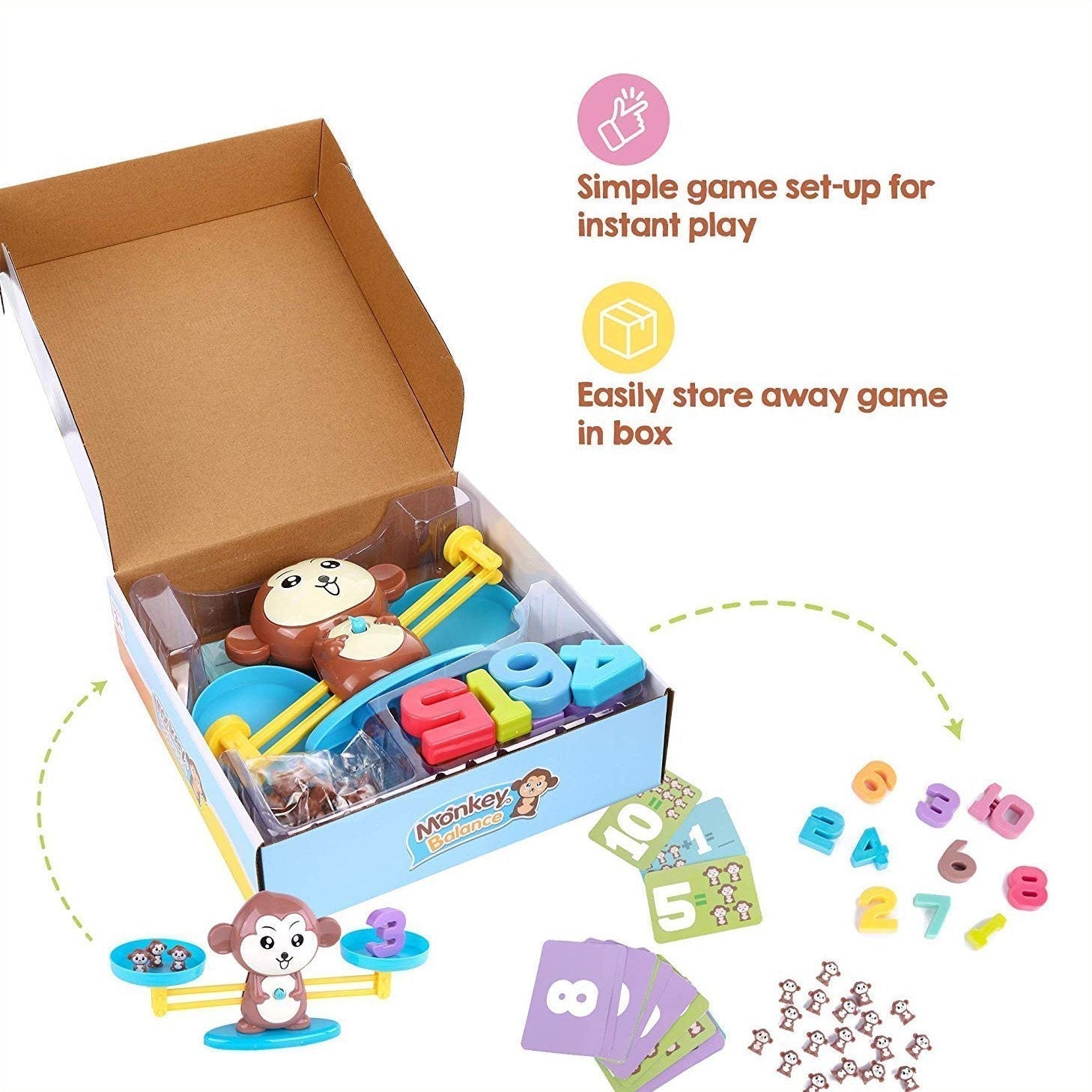 Maliben | Monkey Balance Math Game