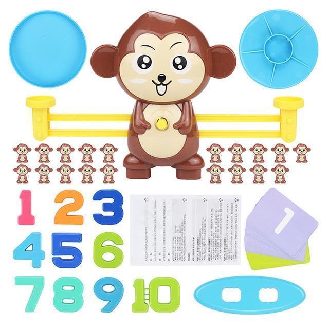 Maliben | Monkey Balance Math Game