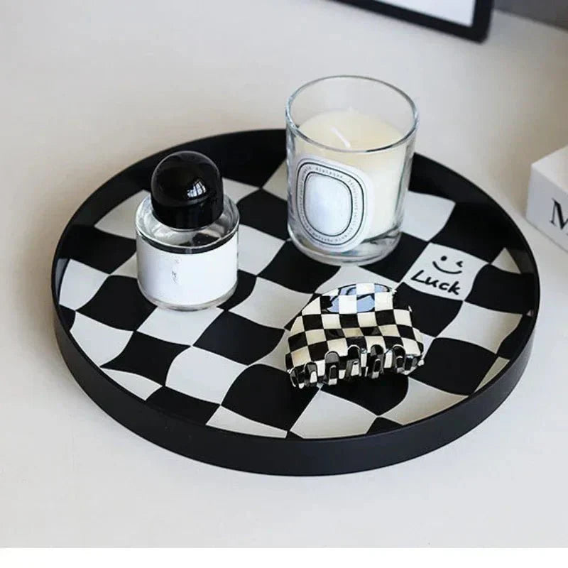 Maliben | Monochrome Chessboard Storage Tray