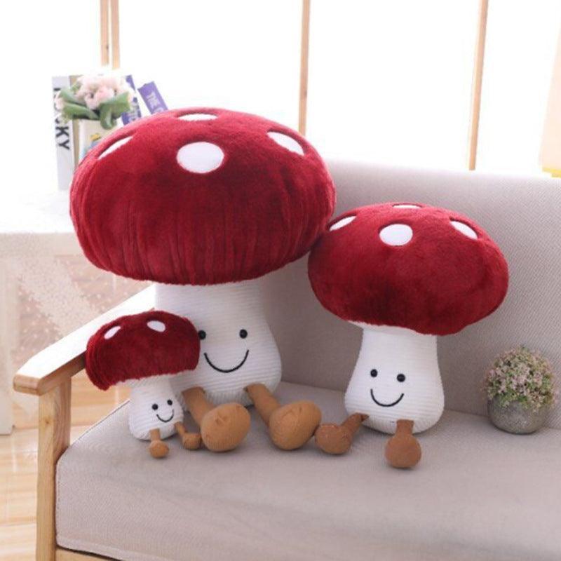 Maliben | Mushroom Plush Pillow