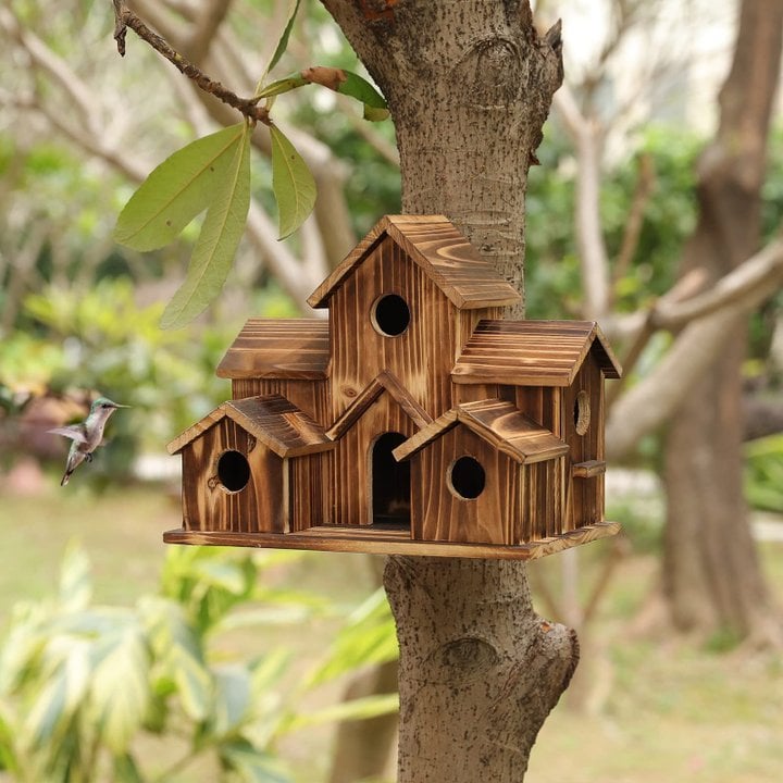 Maliben | Birdhouse - Functional Nest Box For Small Birds