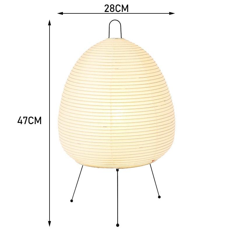 Maliben | Paperlume - Paper Lamp - Japanese Elegance - Zen Atmosphere