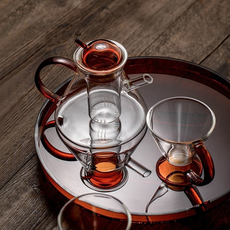 Maliben | Nordic Glass Teapot/Cup