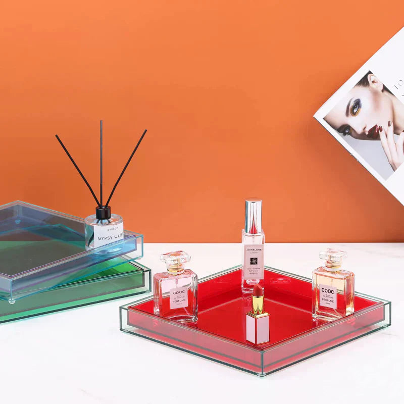 Maliben | Acrylic Serving Tray in "Color Pop"