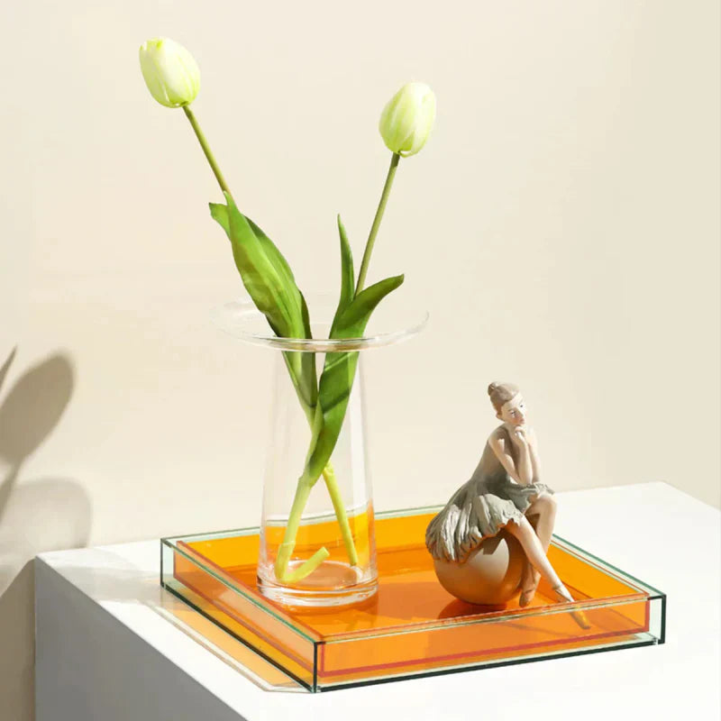 Maliben | Acrylic Serving Tray in "Color Pop"