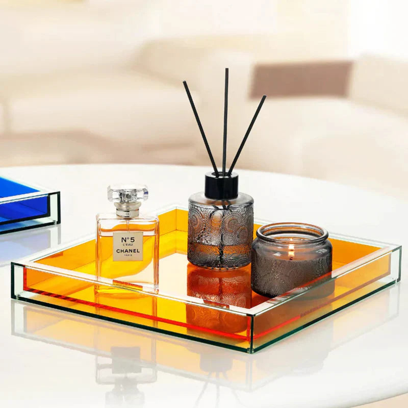 Maliben | Acrylic Serving Tray in "Color Pop"