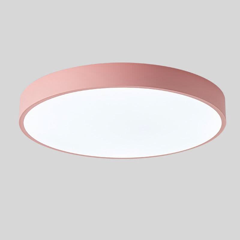 Maliben | Nordic Wood Led Ceiling Light – Macaron Design, 23–30cm