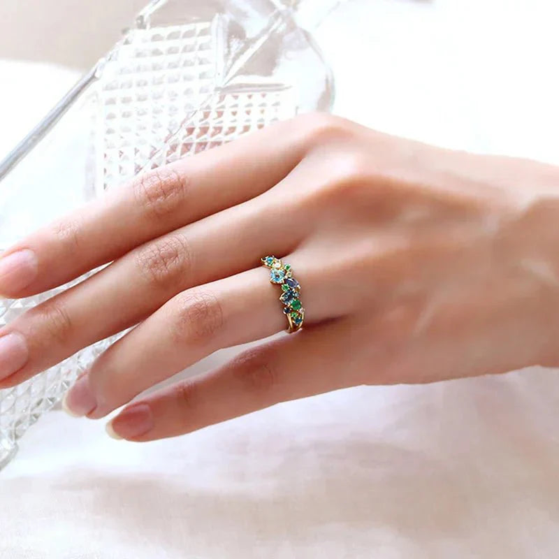 Maliben | Oceanic Gem Mine Dazzling Ring