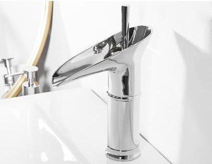 Maliben | Waterfall Antique Faucet Bathroom Sink Faucet Brass Sink Mixers