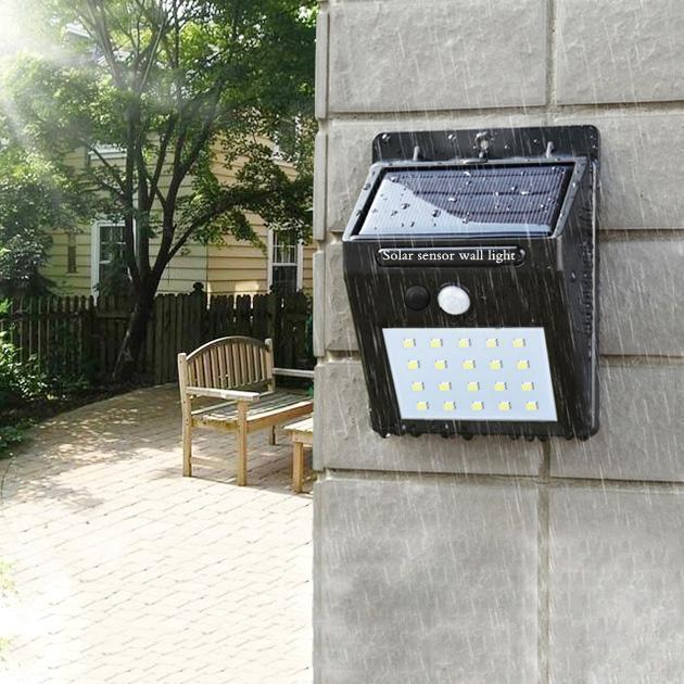 Maliben | Motion Activated Waterproof Solar Wall Light