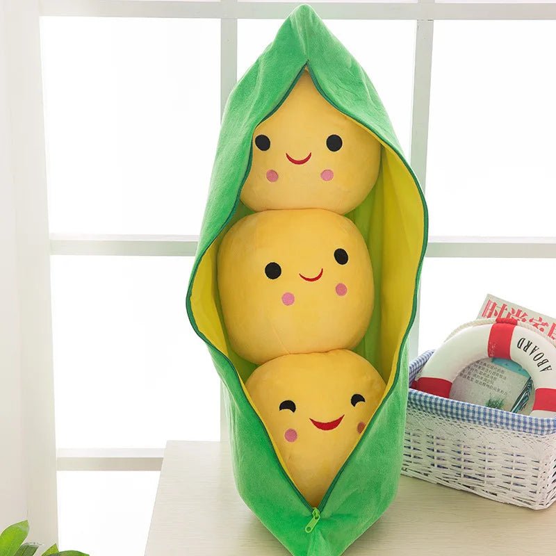 MAliben | SnugglePea | Huggable Pea - Giant Plush pea In a Pod