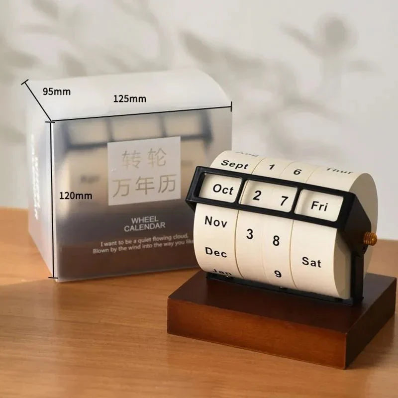 Maliben | Perpetual Bike Desk Calendar