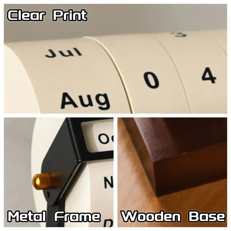 Maliben | Perpetual Bike Desk Calendar
