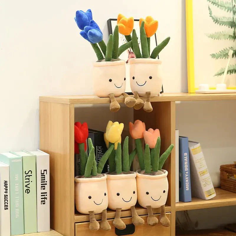 Maliben | Cheerful Flowers Cuddle Figure