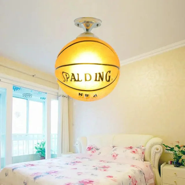 Maliben | Playful Football Ceiling Lamp - Goalbright