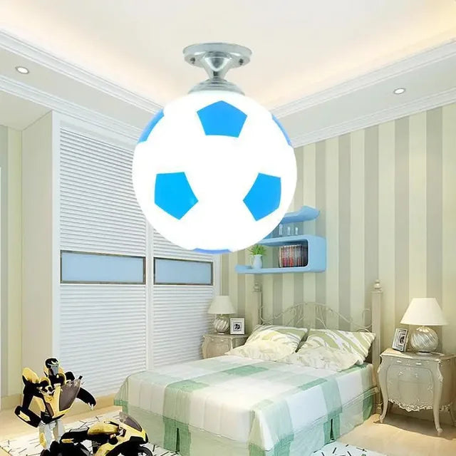 Maliben | Playful Football Ceiling Lamp - Goalbright