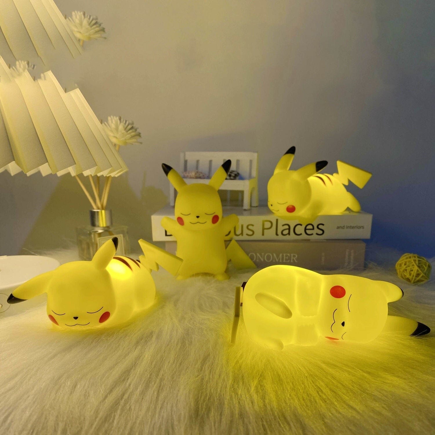 Maliben | Enchanting Pikachu Night Light - Magical Light For Children